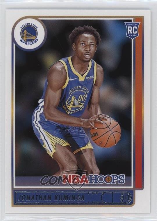 2021-22 Panini NBA Hoops Rookies Jonathan Kuminga #219 9k1