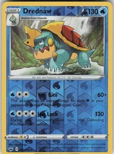 Pokemon Drednaw Reverse Holo Rare SWSH01: Sword & Shield Base Set 061/202 NM