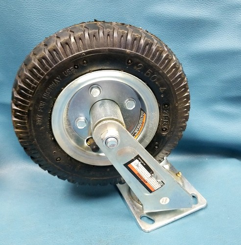 1 Replacement Haul Master 8" Pneumatic Swivel Caster Wheel