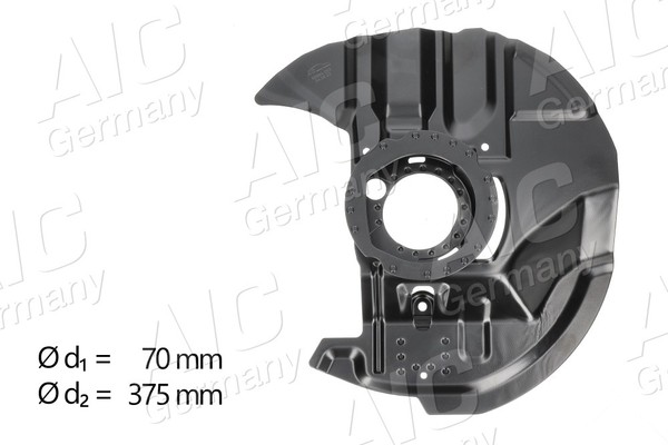 AIC Ankerblech Spritzblech Bremsscheibe Vorne Links FüR BMW 3Er Cabriolet-image
