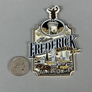 Historic Frederick Maryland Landmarks Travel Souvenir Fridge Magnet #57254