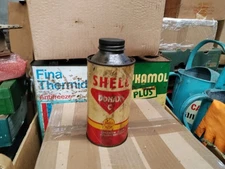 Vintage Oil Can Pint Shell Donax