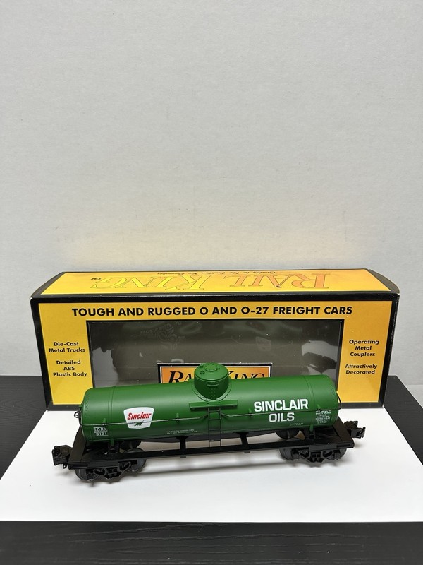 MTH RailKing 30-7311 Sinclair Oils Tank Car O Gauge w Original Box