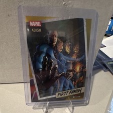 Topps Finest Fantastic Four First Family FF-03 #43/50  2025 Trading Card 
