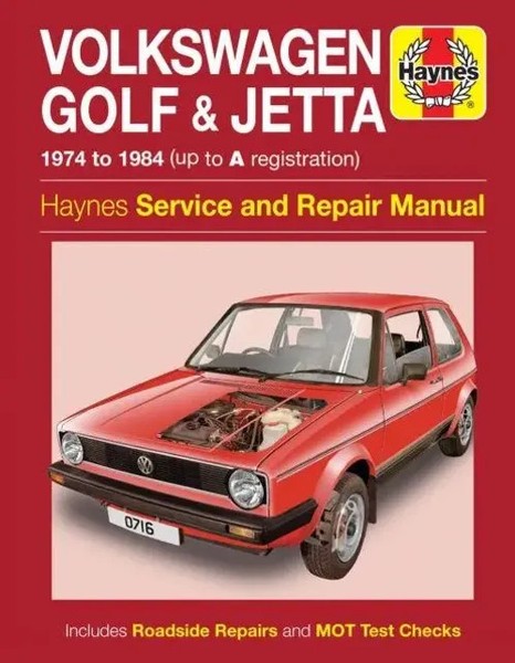 Haynes Publishing | VW Golf & Jetta Mk 1 Petrol 1.1 & 1.3 (74 - 84) Haynes...-image