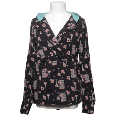 Blutsgeschwister, Wickeljacke, Größe: M, Schwarz/Pink/Blau/Mehrfarbig #xiM