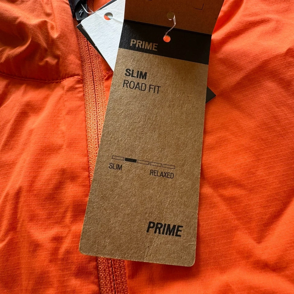 Chaleco de viento Specialized Prime Alpha para hombre naranja brillante talla XXL ciclismo NUEVO Foto 2 de 4