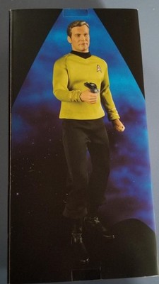 Qmx Master Series JAMES T. KIRK 1/6 figure brand new MIB  First Run with rifle