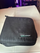 Case Logic CD Travel Case 24 Disc Capacity Nylon Vintage Black