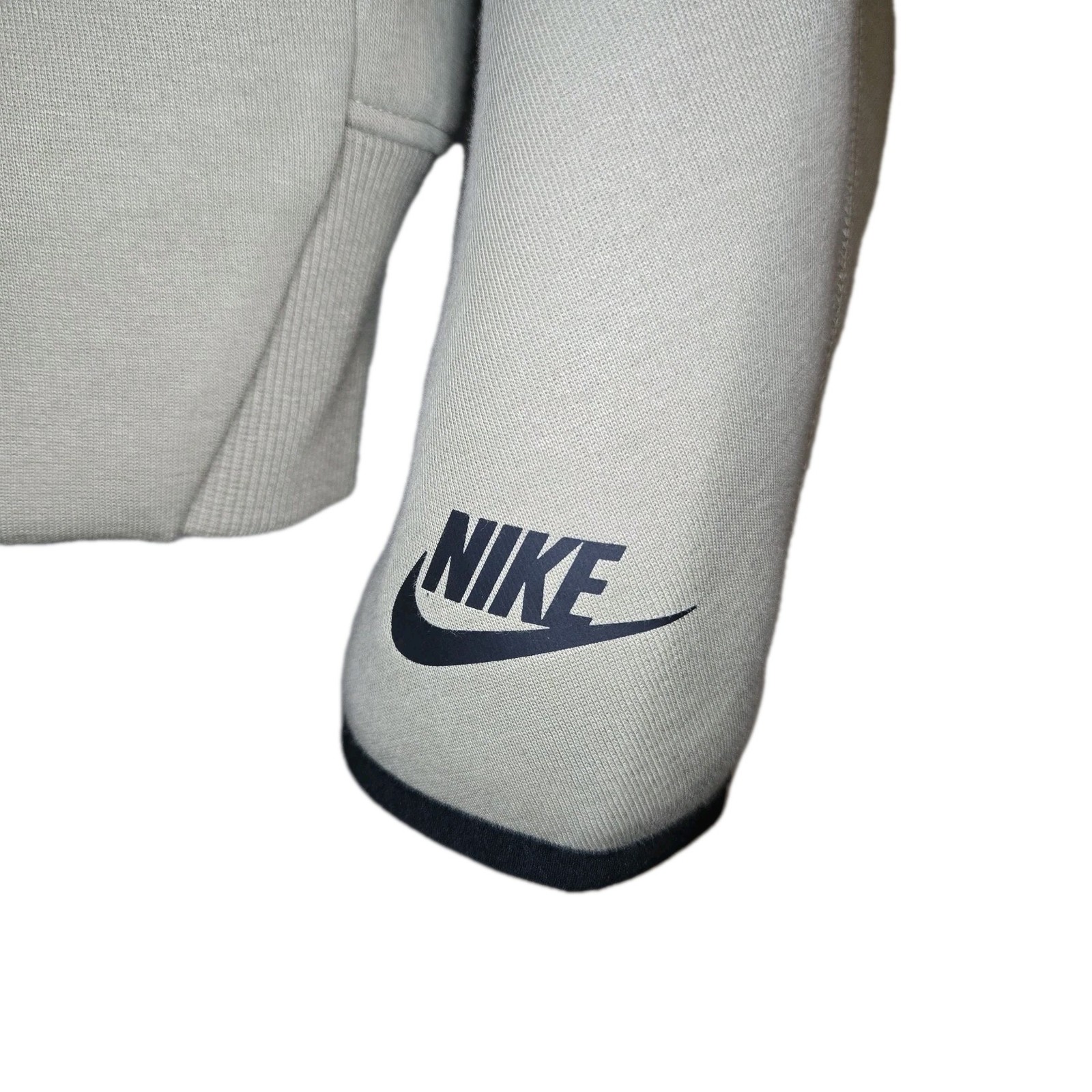 SACAI X NIKE Nike Tech Fleece Giubbotto Bomber Uomo Full Zip Verde Oliva Nero Taglia Media