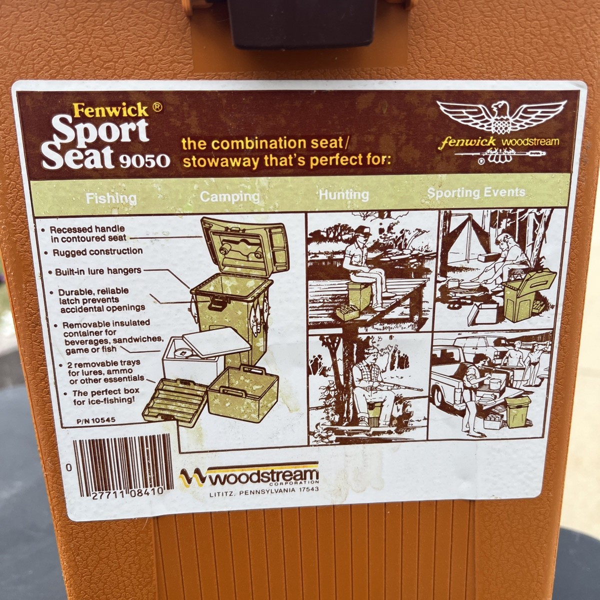 FENWICK Sports the combination Seat 9050 / Storage Tackle Box