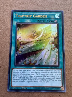 Traptrip Garden SDBT-EN023 Structure Deck: Beware of Traptrix 1st Ed Yugioh