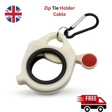 Zip Tie Holder Cable Tie Tool Plastic Wire Ties Keeper Organizer UK