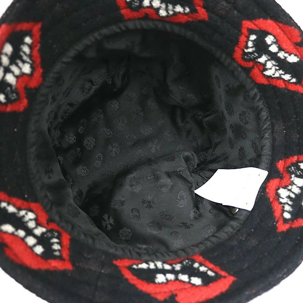 CHROME HEARTS Shinjuku PPO Chomper All Over Pattern Cashmere Bucket Hat thumbnail 4