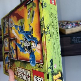 Lego Power Miners #8189 Magma Mech Retired & Sealed    183 pieces!