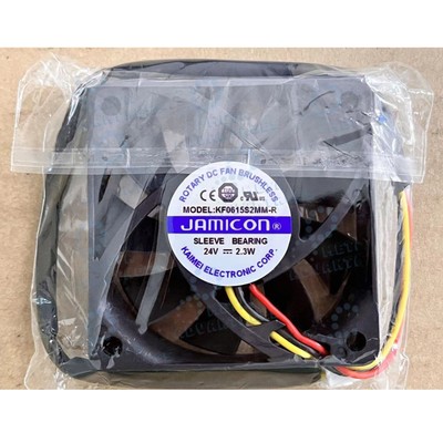 New JAMICON KF0615S2MM-R DC24V 2.3W 3-wire cooling fan#QW