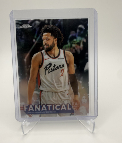 Cade Cunningham #FAN-7 2025 Topps Chrome Fanatical card
