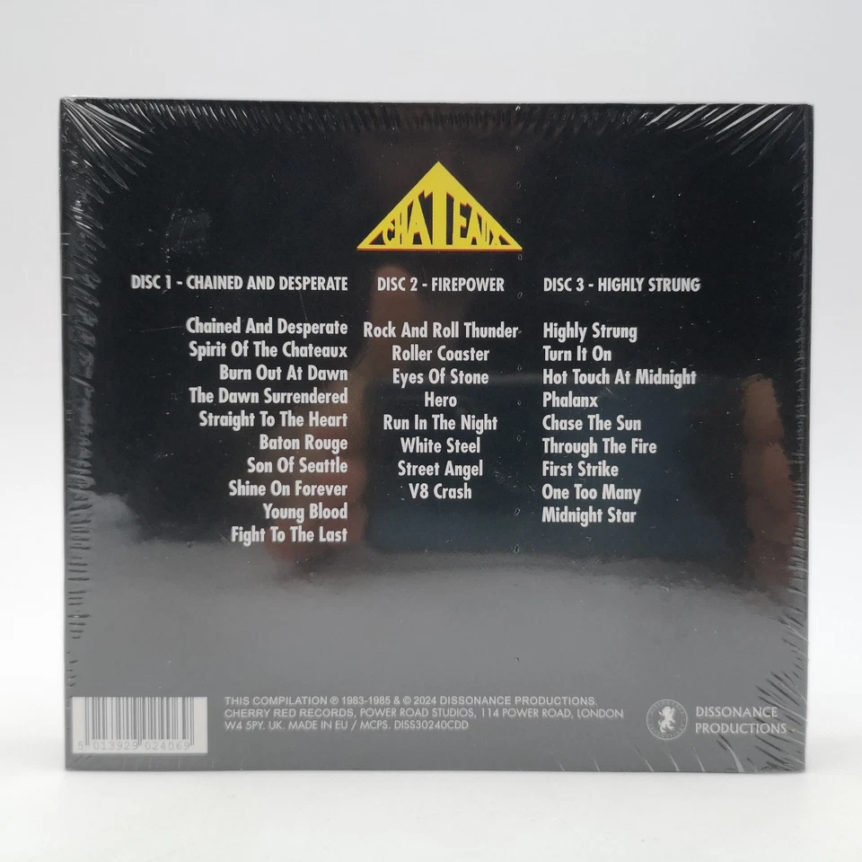 Chateaux - Spirit Of The Chateaux 3 Disc Collection Box Heavy Metal CD - NEU OVP - Bild 2 von 4