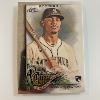 2022 Topps Allen & Ginter Chrome #269 Julio Rodriguez