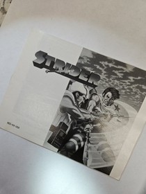 Strider (Nintendo NES, 1989) Complete Cib Box, Manual Registration Collectors