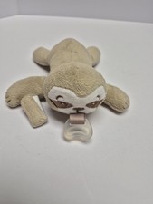 Avent Paci Soothie Sloth Lovey Pacifier Binky Holder advice in description 
