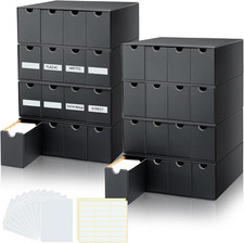 Trading Card Storage Box Card Organizer 15000 with 70 Cardboard Storage Divider