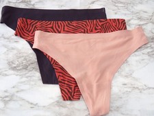 Chantelle 2649 Soft Stretch Thong 3-Pack Panties US One Size S-XL 