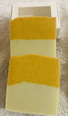 Nettle And Turmeric Handmade Soap