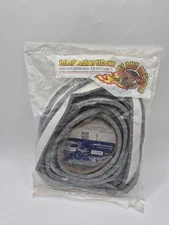 Grey Lavalock® Gasket High Temp BBQ Smoker Grill Nomex Self Stick 1/2 x 1/8 x 15