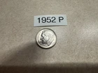 Uncirculated 1952 Philadelphia Mint Silver Roosevelt Dime