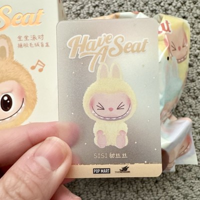 🌼 Authentic Pop Mart LABUBU The monsters - Have a Seat