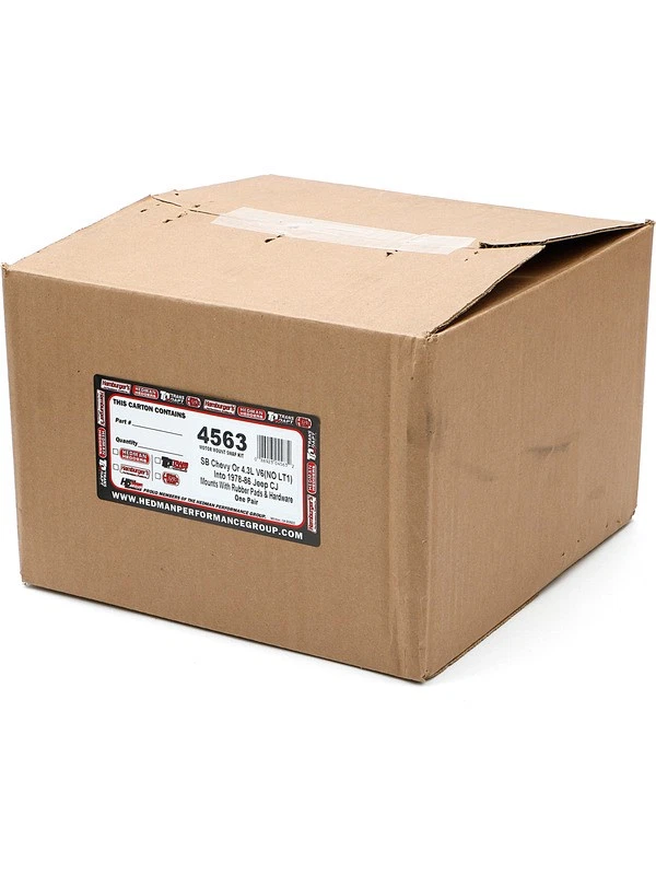 Trans-Dapt Motor Mount Bolt-On Steel Jeep CJ 1976-86 to Small Block Chev (4563) - Image 2 of 4