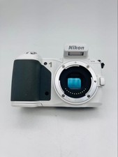 Nikon 1 V2 Mirrorless Digital Camera Tested Body w/ Battery Lines on LCD Retro
