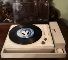 Rara Fonovaligia giradischi LESA MOD. TOBAGO anno 1965, 45 giri Funzionante. 