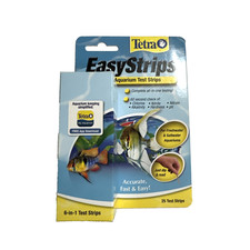 EasyStrips 6-In-1 aquarium Test Strips Water Testing 19542. Pre-owned. As Is.