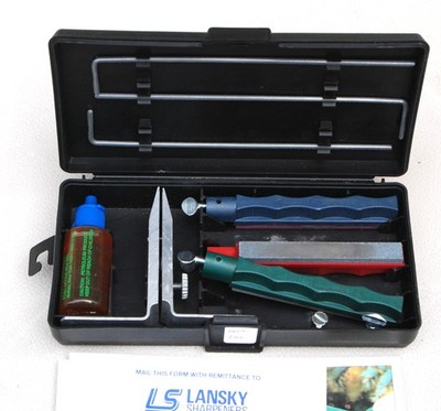 LANSKY KNIFE SHARPENER SYSTEM NEW AND IN BOX COMPLETE SET