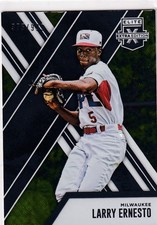 2017 Panini Elite Extra Edition #137 Larry Ernesto - Milwaukee Brewers 375/999