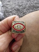 1987 Washington Resmenskins John Riggens Superbowl champions ring. 