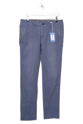 NN07 Herren Stoffhose Casual Blau Baumwolle Uni Gr. W32; 48; M