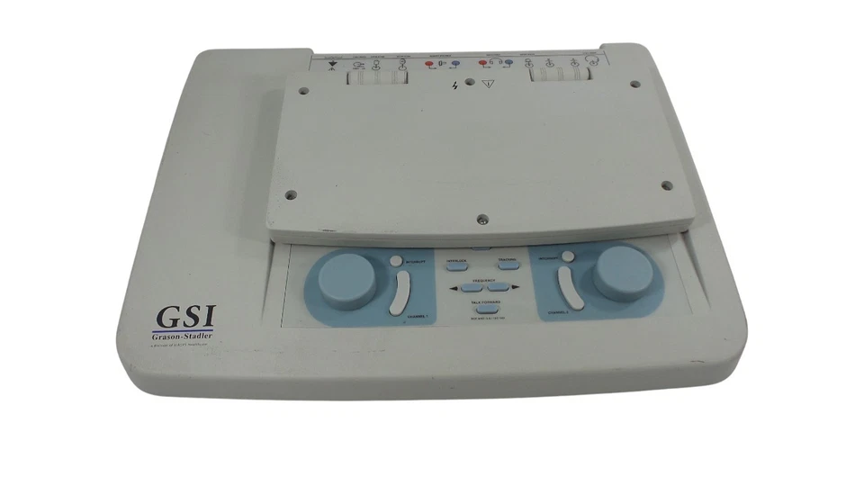 Dispositivo médico audiómetro clínico Grason Stadler GSI 61 1761-97XX Foto 2 de 4