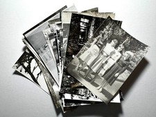 Vintage B&W Photo 30 Lot Pretty Women Girls 1960s-1970s Outdoor Indoor Snapshots