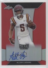 2018 Leaf Metal Draft Red 4/5 Allen Lazard #BA-AL1 Auto 2vp