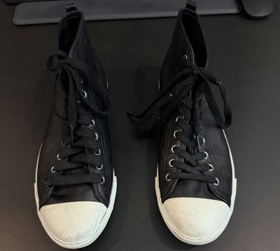 100% Authentic PRADA LINEA ROSSA HIGH-TOP SNEAKERS Prada Size 8 = US 9