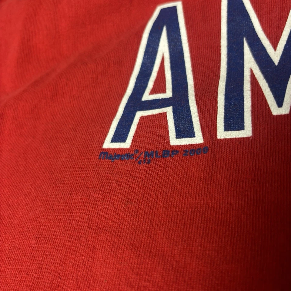 Camiseta deportiva vintage Cal Ripken All Star Game 2000 MLB Liga Americana Hombres XXL Foto 4 de 4