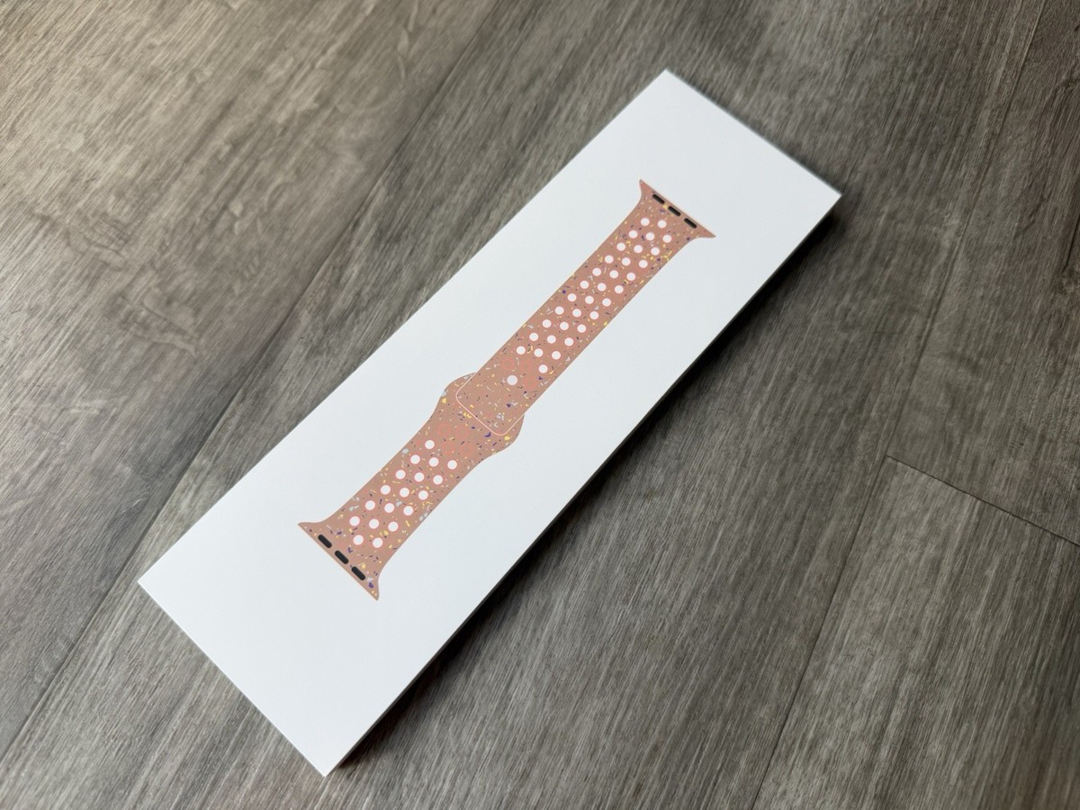 Apple 42mm Alpenglow Pink Nike Sport Watch Band - Brand New Sealed