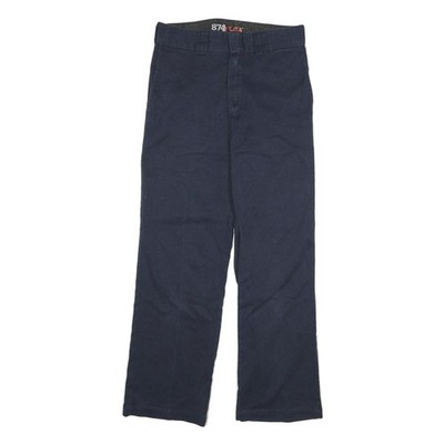 DICKIES Herren Baumwollmischung Marine Regular Fit Gerades Bein Hose W28 L30
