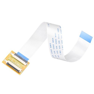 A Type Flexible Flat Cable and Flip Up to Mount Adapter Kit,16P 1.0mm Pitch 20cm