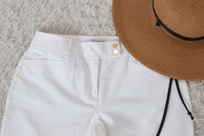 Charter Club Pant Shop  Classic Fit White Stretch Pants Women  s Size 6