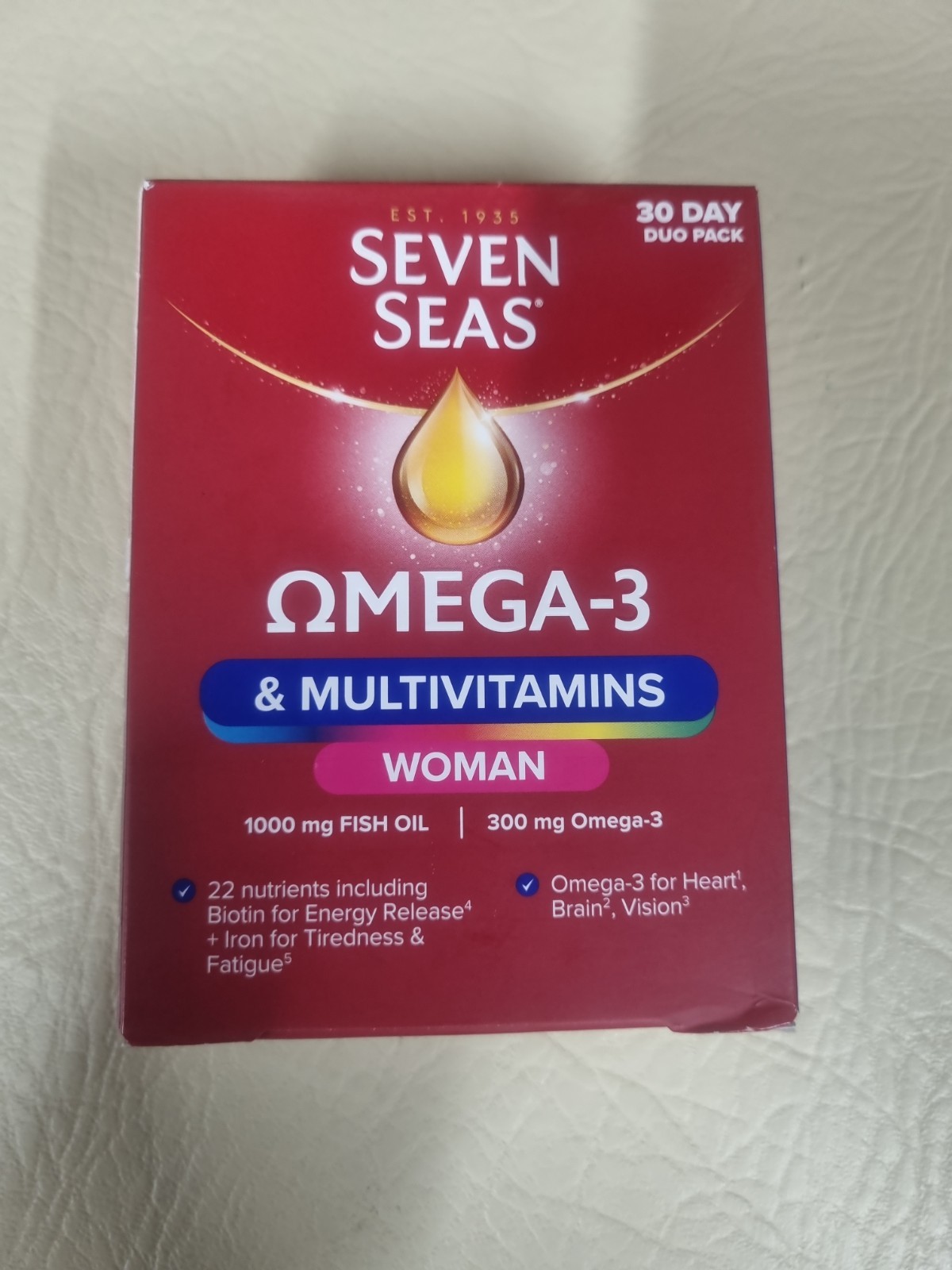 Seven Seas Omega-3&multivitamins Woman 30 Days Duo Pack 07/27