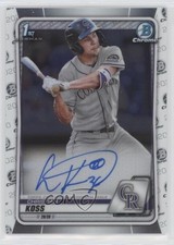 2020 Bowman Chrome Prospect Auto Christian Koss #CPA-CK Auto ni4